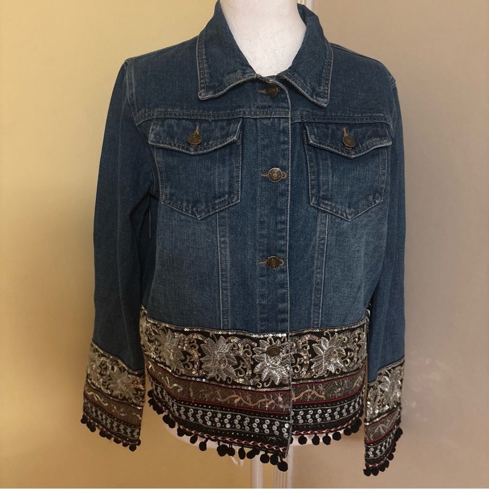 Velzera Light Blue Denim Jacket